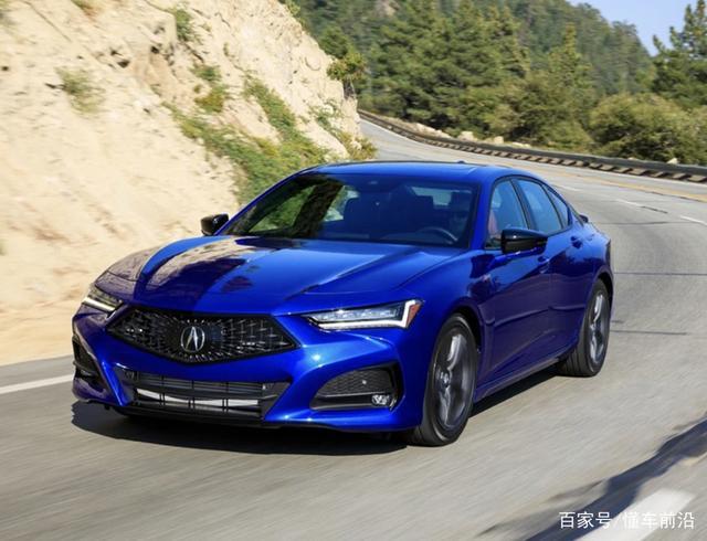 中国卖不好?不妨碍改款,新款讴歌tlx实车亮相,目标直指3系