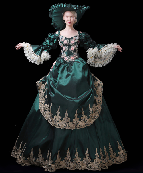 十八世纪欧洲宫廷贵族服装出租灰姑娘话剧戏服租赁化装舞会公主裙