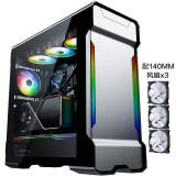 追风者(phanteks) 518xtg 流光银电竞直播水冷铝电脑机箱(支持360水冷