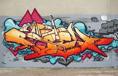 成都本视艺制墙体彩绘 涂鸦风|纯艺术|绘画|本视墙绘 - 原创作品