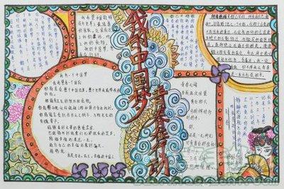 以励志积极向上的手抄报 积极向上的手抄报