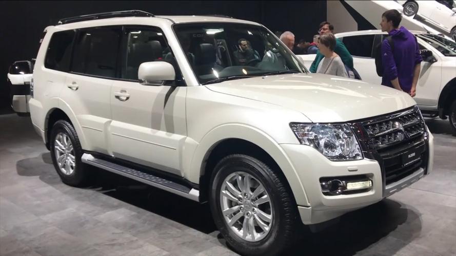 2021款三菱帕杰罗实拍展示近距离了解配置后给个不买的理由