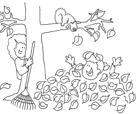 有哪些秋天的图片简笔画