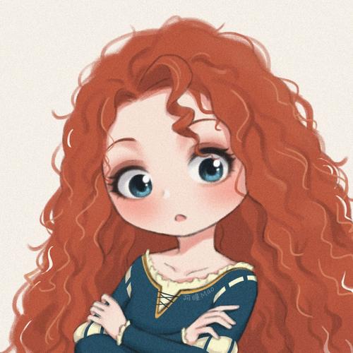 早安文案|迪士尼公主头像爱丽丝 梅莉达 云尼洛普宝嘉康蒂 莫阿娜