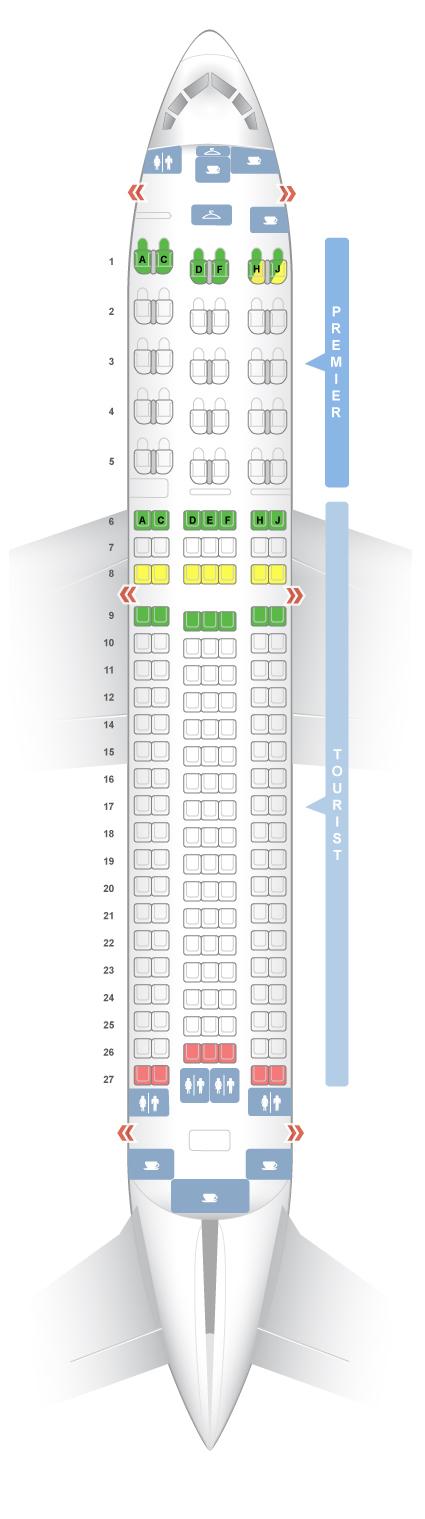 【767-200机型】图片_座位图,驾驶舱,载客量介绍及