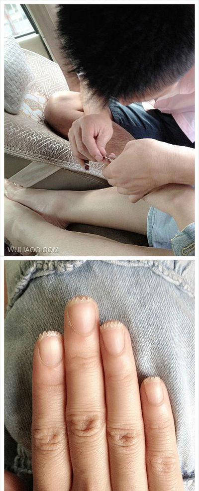 指甲搞笑图片