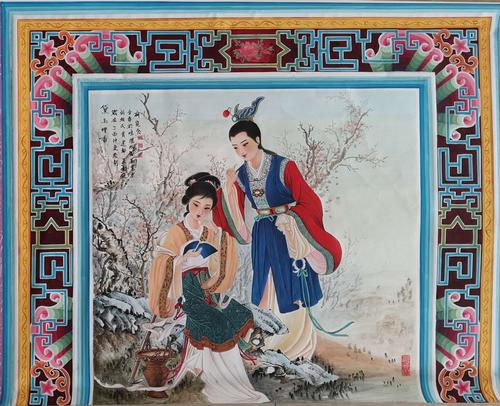 即将失传的——山西原平炕围画