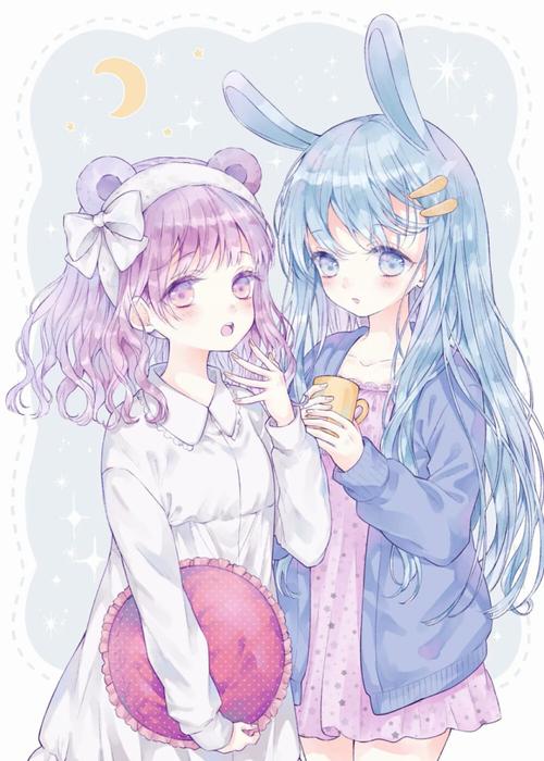 闺蜜图双人