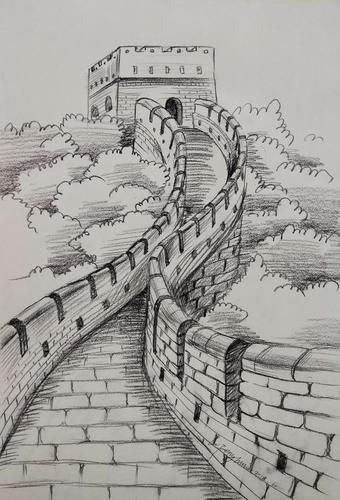 活动中心教师吕锋辉素描作品欣赏