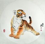 刘俊良国画山水画作品绘画图片