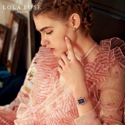 lolarose方盘星空表满天星手表女小众