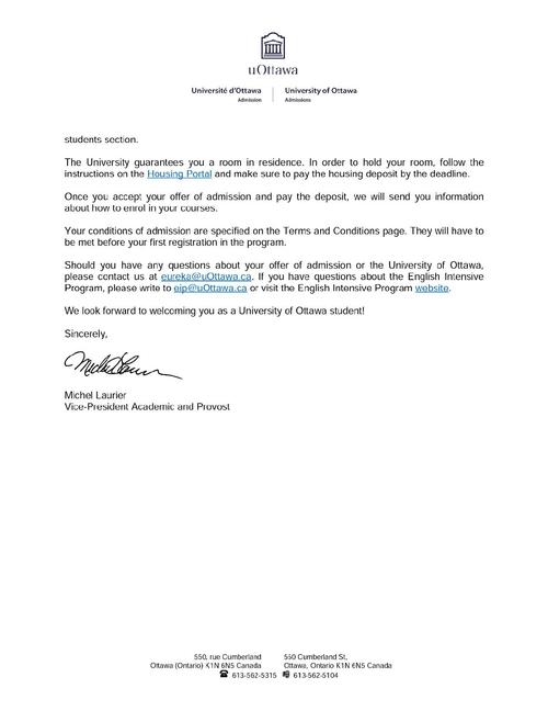 渥太华大学本科录取案例