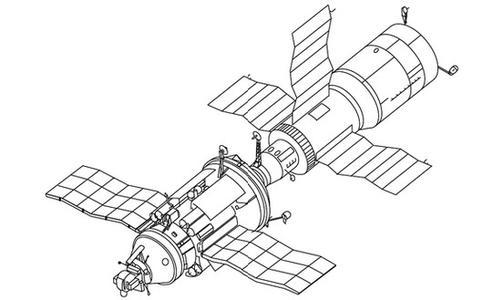 宇宙飞船怎么画简笔画