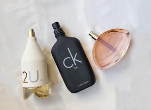 ck one/in2u你喜欢你/情迷诱惑/新锐女士中性香水 无盖瑕疵100ml