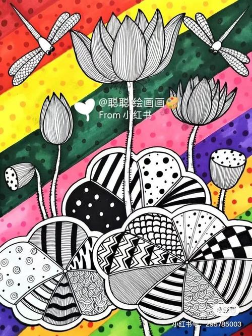 50种创意线描,用简单的笔画出超精美的画作,颜值好看又耐看,造型画不