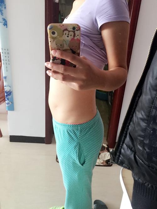 宝妈都来晒晒自己的肚子～感觉我的小肚子不大～16周了,是不小了点