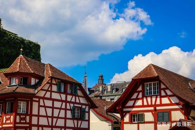 《瑞士卢塞恩城市风景》井木犴-协助拍摄