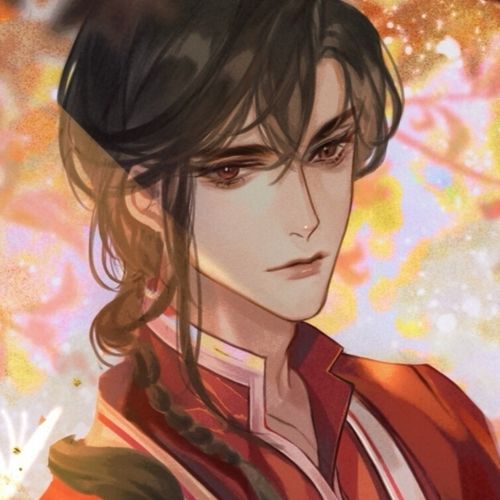 古风动漫男头花城