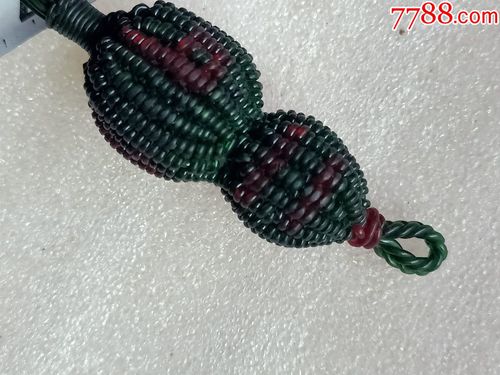 七八十年代手工编织工艺品葫芦,a68*,品相如图