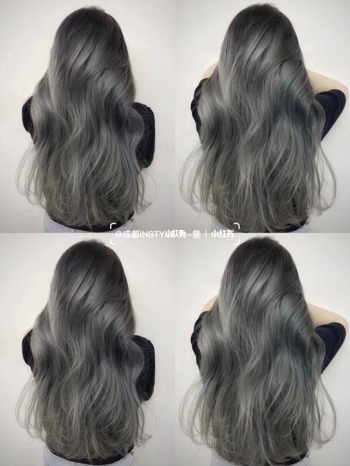 惹人爱的神仙"梦幻灰色"_发色_显白_夏天去哪玩_染发_雾感_接头发_后
