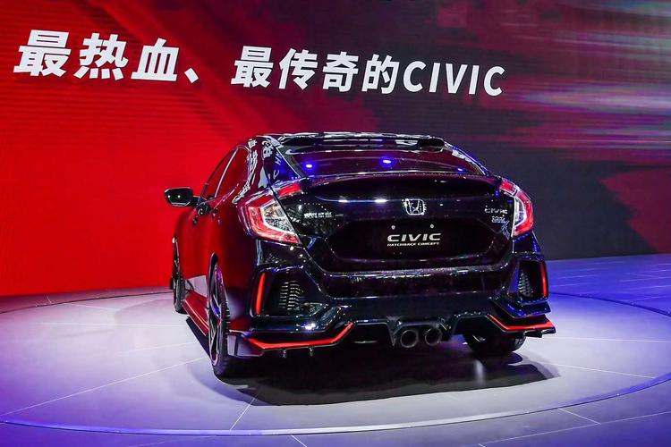 2020粤港澳车展 | 战斗气息十足 思域两厢版原型车亮相