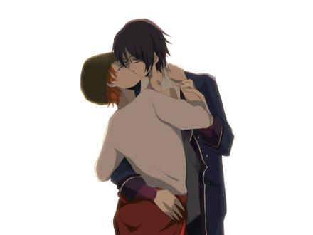 k##伏八#--kiss--就让时间停在这一刻吧~「绘师:二谷」(●′ω`●)