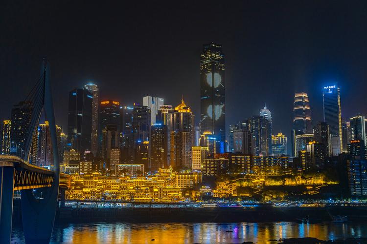 重庆夜景洪崖洞