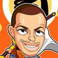 库里q版头像简笔画