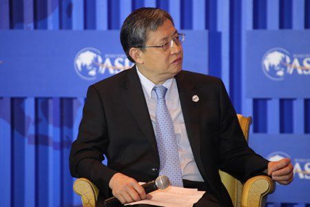 图文:博鳌亚洲论坛秘书长周文重