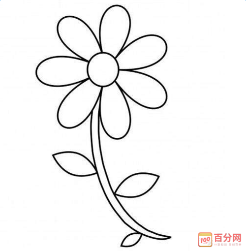 春天花的简笔画