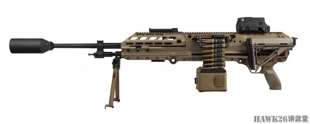 美国特种作战司令部采购西格绍尔mg338新中口径机枪终于来了