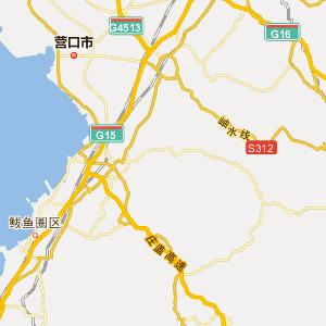 营口市老边区地图