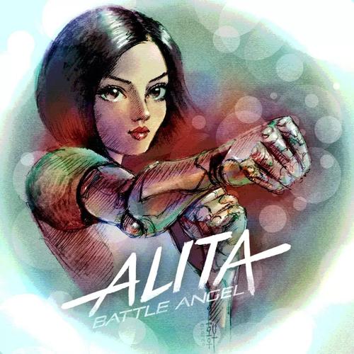 阿丽塔:战斗天使 《铳梦》alita同人绘画作品