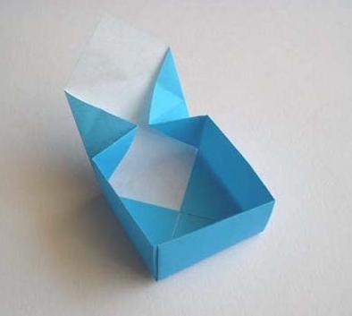 手工折纸开缩盒子 手工折纸大全-蒲城教育文学网