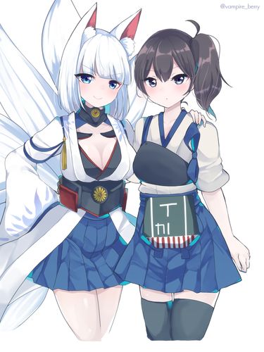 碧蓝航线重樱编(②):"一航战!肉弱强食の好战者"——加贺高清美图