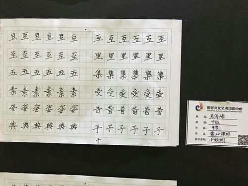 壹舟字根书法来了~! 是的