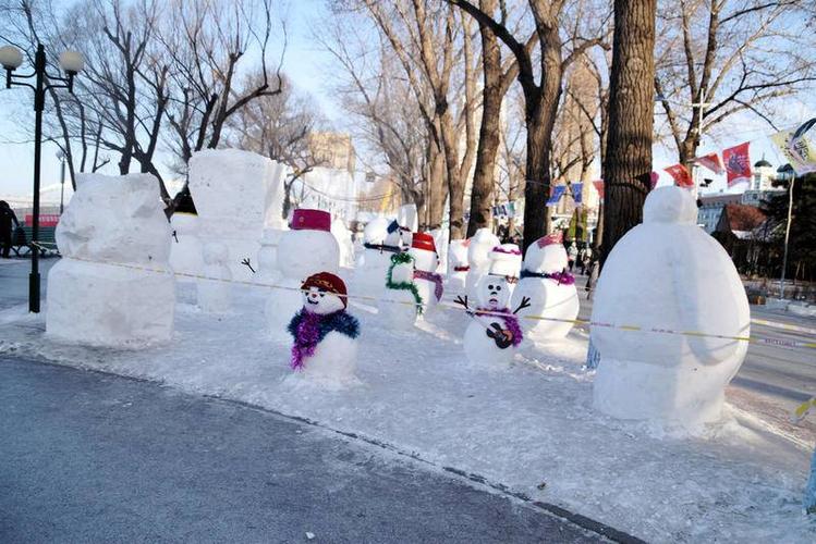[原创]雪人大晒 ----哈尔滨冰雪嘉年华,建造2019个民族风雪人