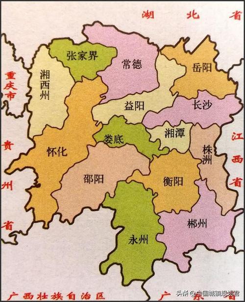 湖南省县市行政区划调整研究分析长株潭都市圈应合并为长沙市