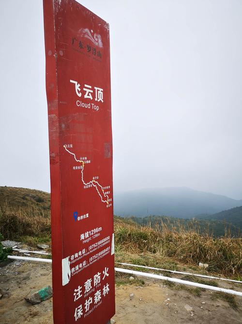 20201212独行登罗浮山飞云顶