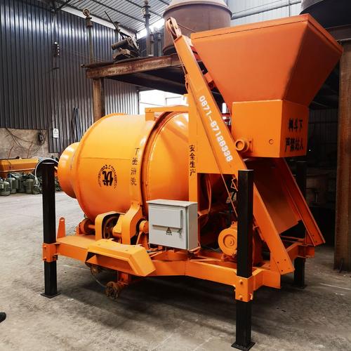 蒙自滚筒搅拌机厂家 全自动滚筒搅拌机 移动式混凝土滚筒搅拌站