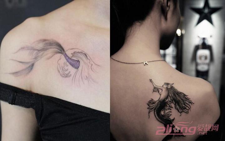 精致唯美女生肩膀纹身图案集合,惊艳你的眼球