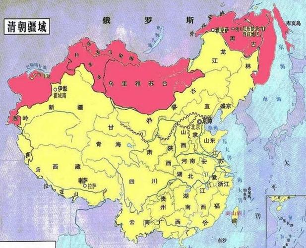 大清帝国最强盛时候的版图有多大?现在相比"瘦"太多,过程唏嘘