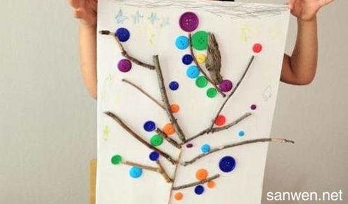 幼儿园创意手工画作品