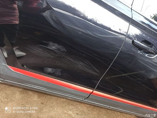 【图】车漆太薄了 树枝随便划下就到处是划痕_东风风神ax7论坛_汽车之