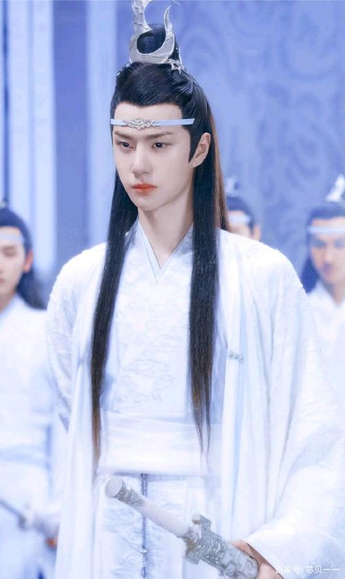 王一博《陈情令》中的蓝湛,一位酷酷的美男子