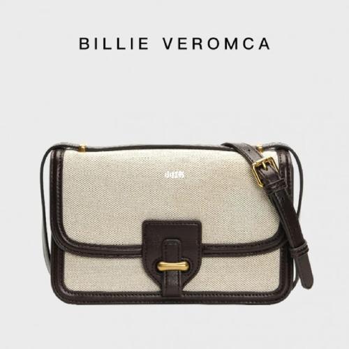 billie veromca新品lou帆布拼皮豆腐斜挎包_拼皮_斜挎包_豆腐_豆腐包