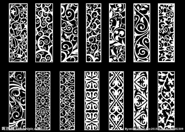 亚克力镂空的花纹图片