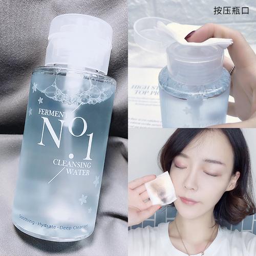 稚优泉酵素卸妆水按压瓶式眼唇脸三合一脸部温和深层清洁正品男女