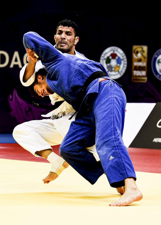 山东省第二届体育影像大赛a099柔道赛场上的瞬间|摄影_网易订阅