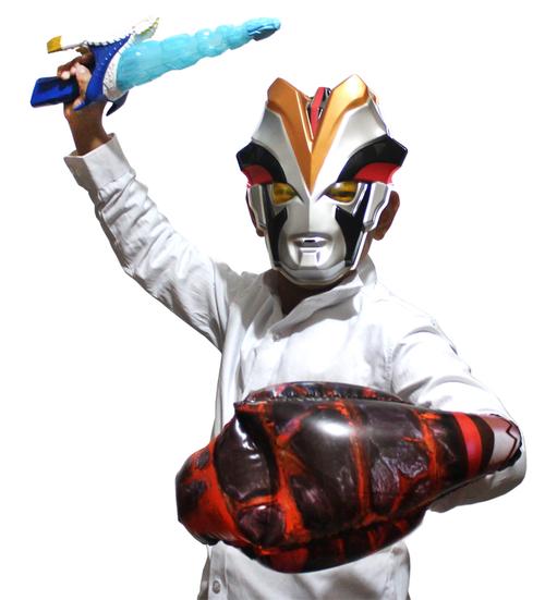 万代维克特利奥特曼武器组合奥特曼玩具面具谢帕顿圣剑雷德王拳套